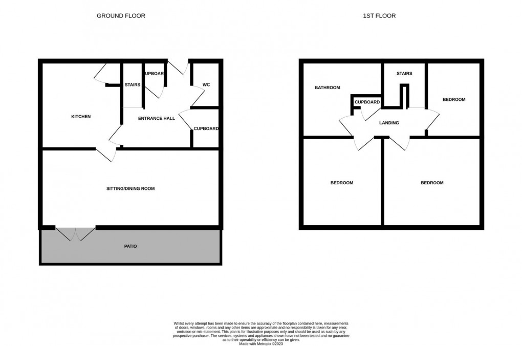 Floorplan for Chillingham Court, Heaton, Newcastle Upon Tyne