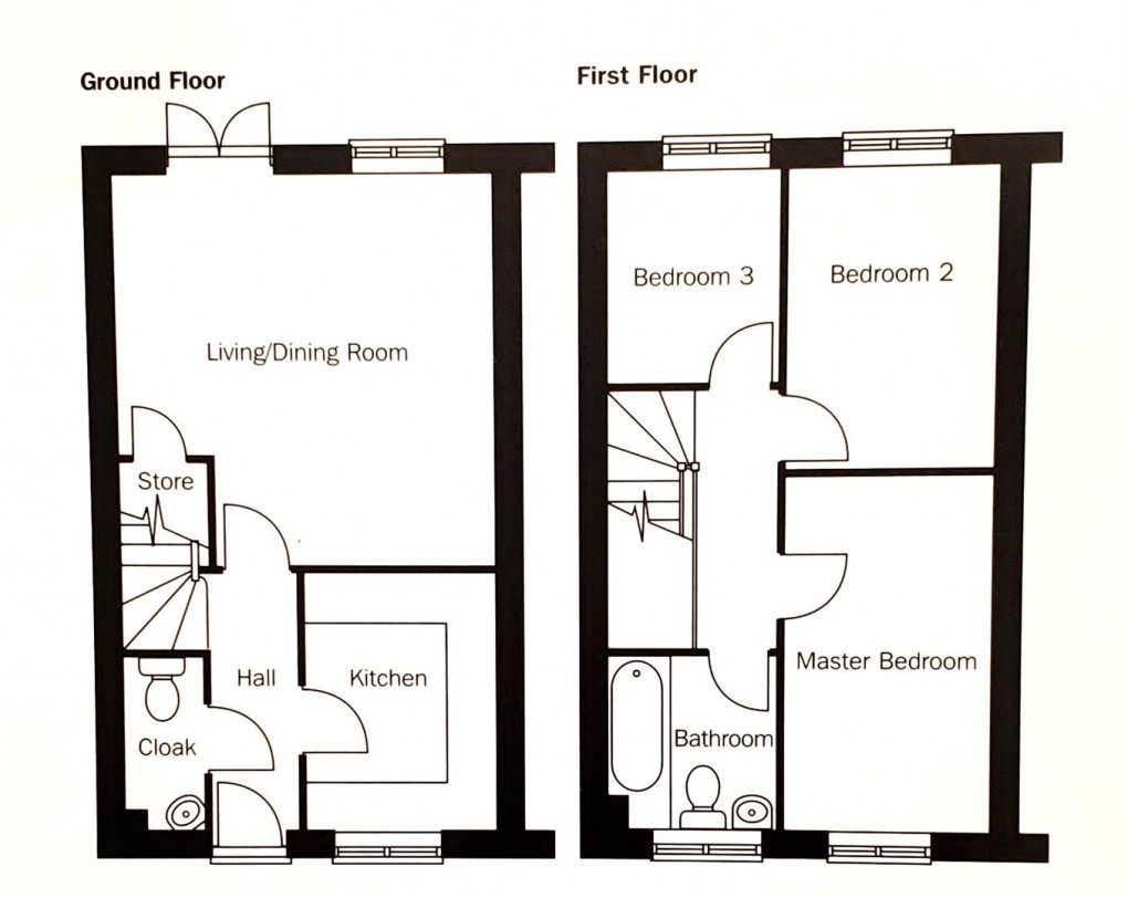 Floorplan for Skendleby Drive, Kenton, Newcastle Upon Tyne