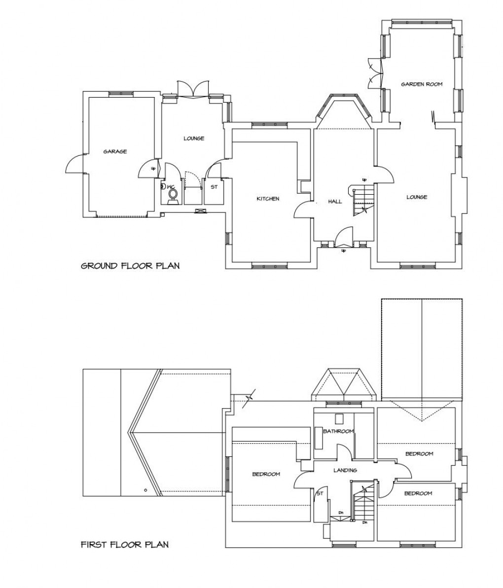 Floorplan for Western Way, Darras Hall, Ponteland, Newcastle Upon Tyne, Northumberland