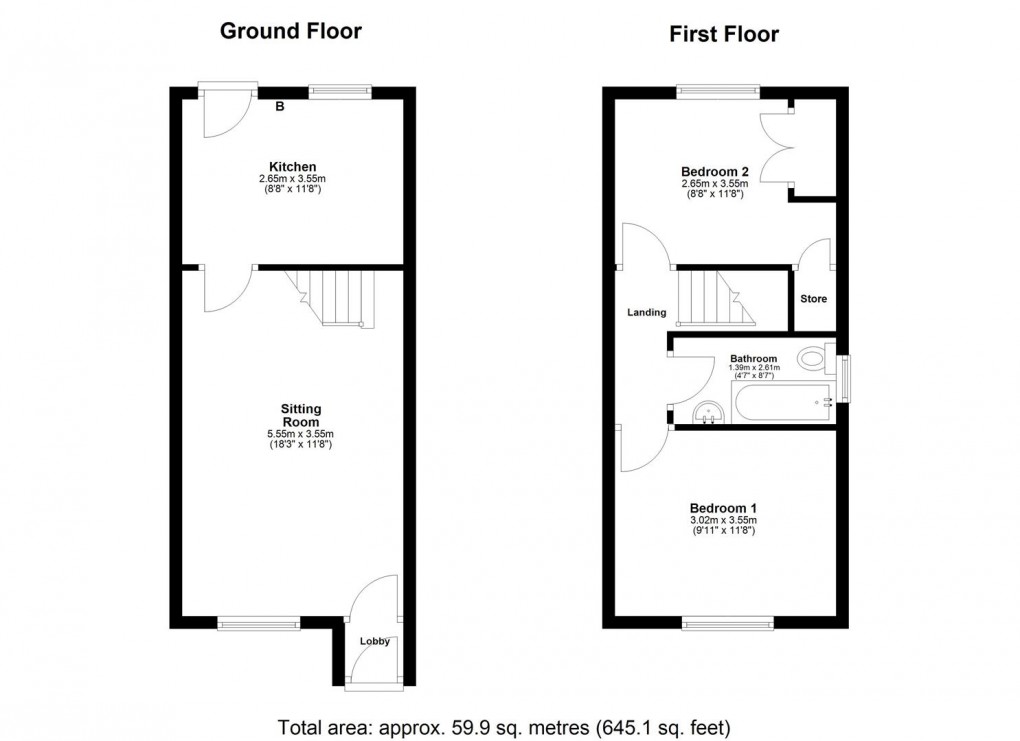 Floorplan for Shawdon Close, Newbiggin Hall, Newcastle Upon Tyne