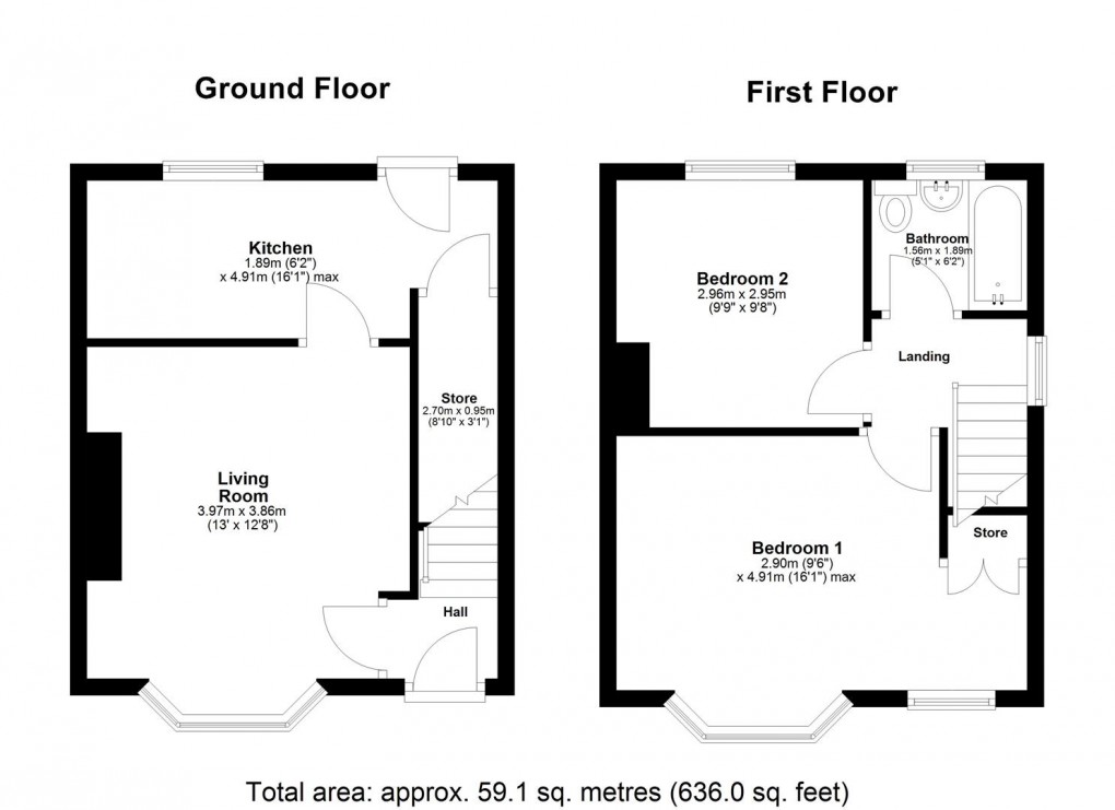 Floorplan for Midway, Walker, Newcastle upon Tyne