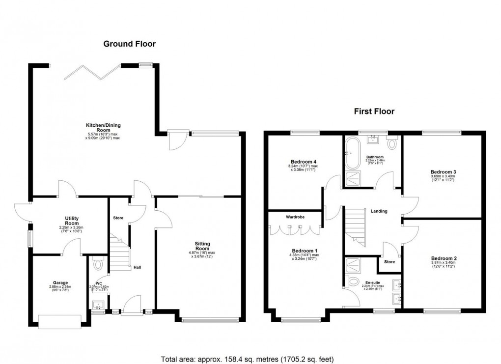 Floorplan for Chadderton Drive, Chapel House, Newcastle Upon Tyne