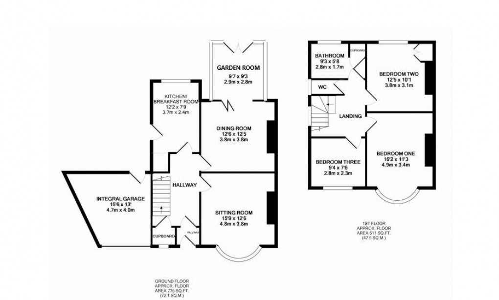 Floorplan for The Wynd, Kenton, Newcastle Upon Tyne