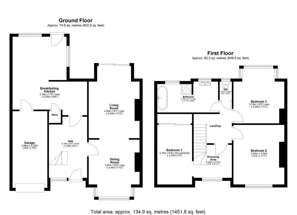 Floorplan for Red Hall Drive, Cochrane Park, Newcastle Upon Tyne