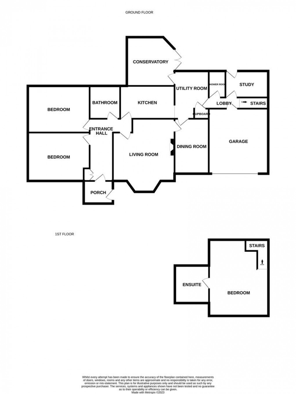 Floorplan for The Rise, Darras Hall, Ponteland, Newcastle Upon Tyne, Northumberland