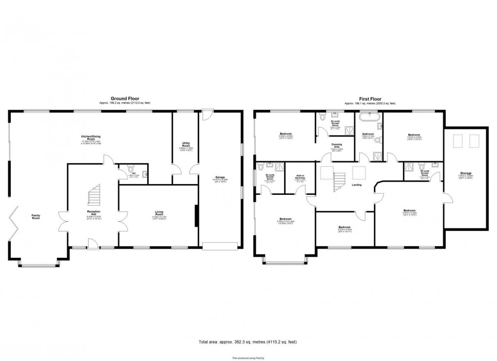 Floorplan for King Johns Court, Darras Hall, Ponteland, Newcastle Upon Tyne