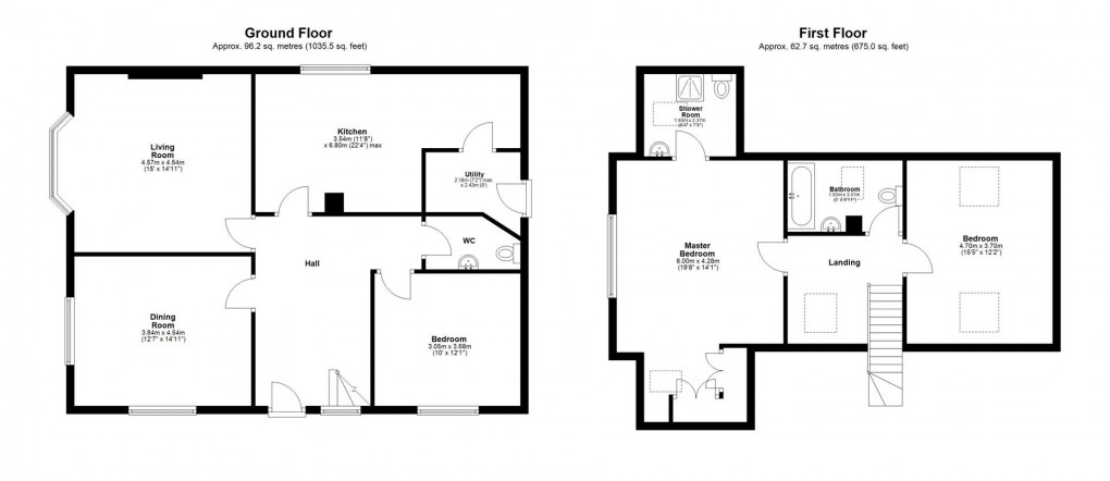 Floorplan for Whalton, Morpeth