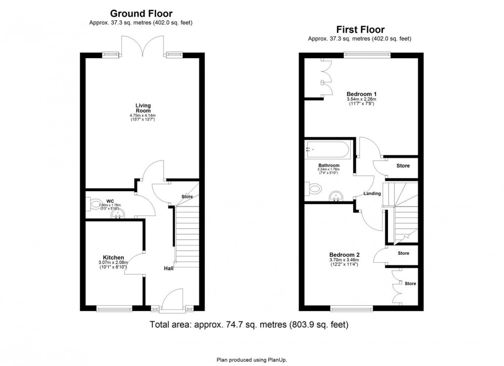 Floorplan for Chapel Rigg Drive, Scotswood, Newcastle Upon Tyne