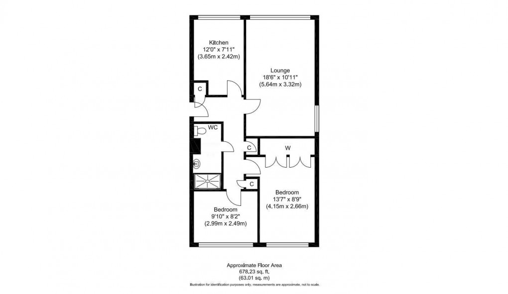 Floorplan for Dunsgreen Court, Ponteland, Newcastle Upon Tyne